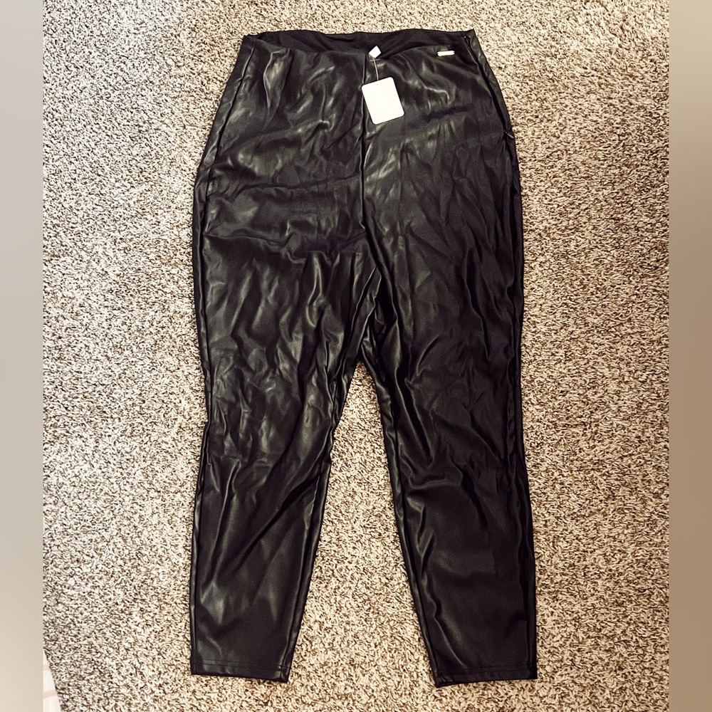 COPY - Fabletics Leather Leggings | NWT